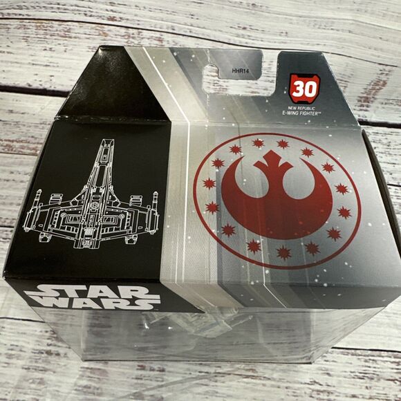 Hot Wheels Star Wars Starships Select New Republic E-Wing Fighter By Mattel New - Picture 8 of 8